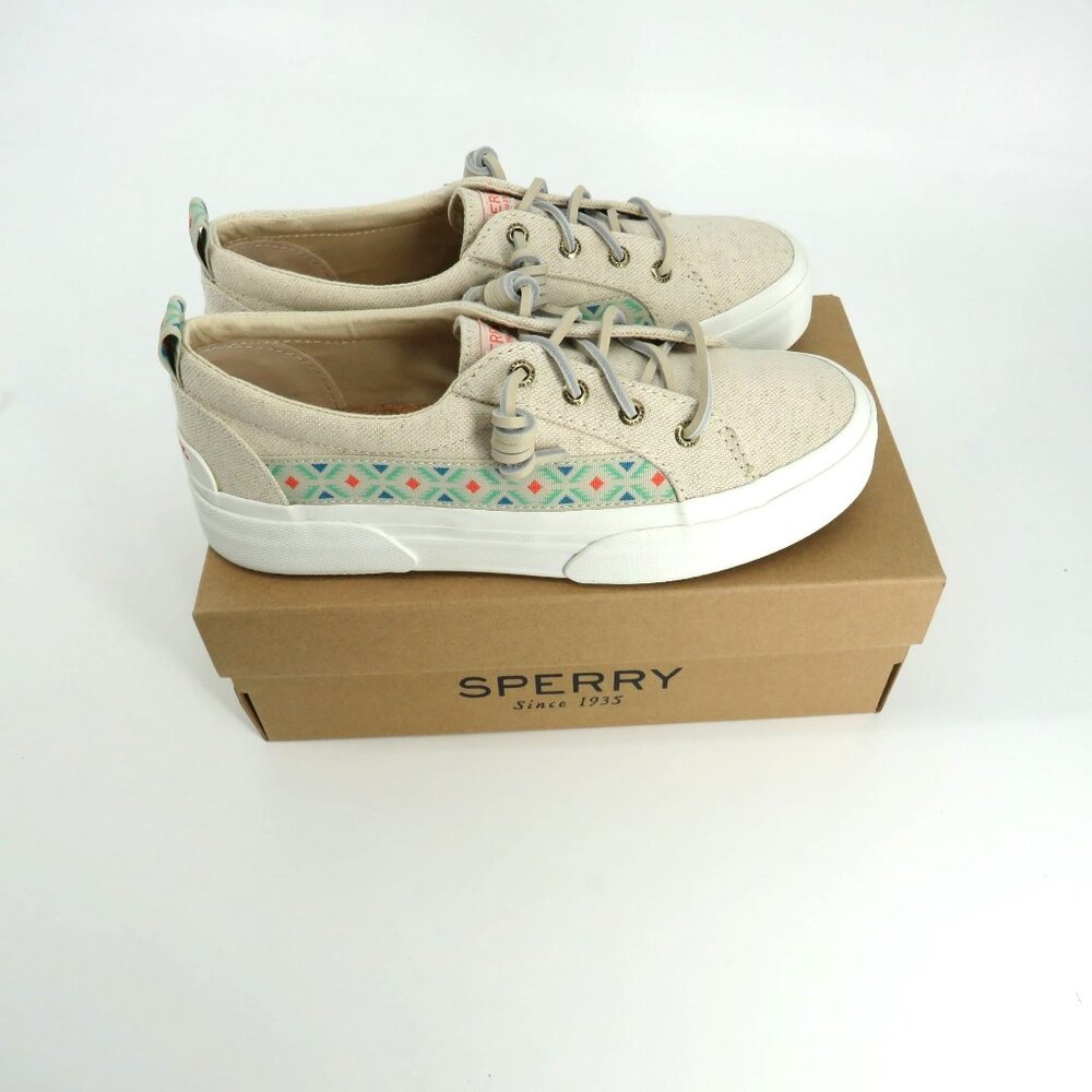 Sperry Pier Women's Wave Hi LTT Playa Sneakers Slip On 8.5 New In Box